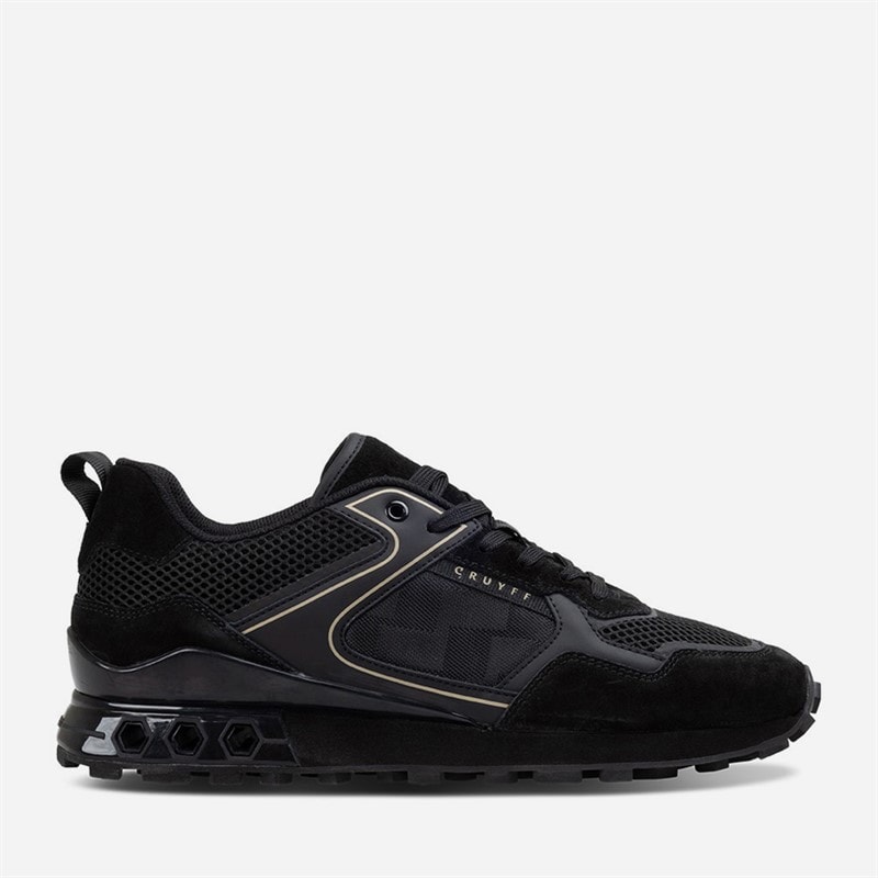 Cruyff Herren Fuori Trainer Schwarz/Gold