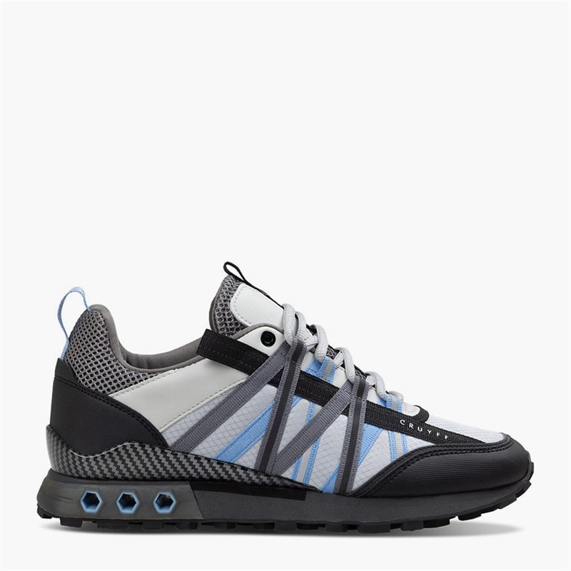 Cruyff Heren Fearia Hex-Tech Trainers Grijs/Grijs