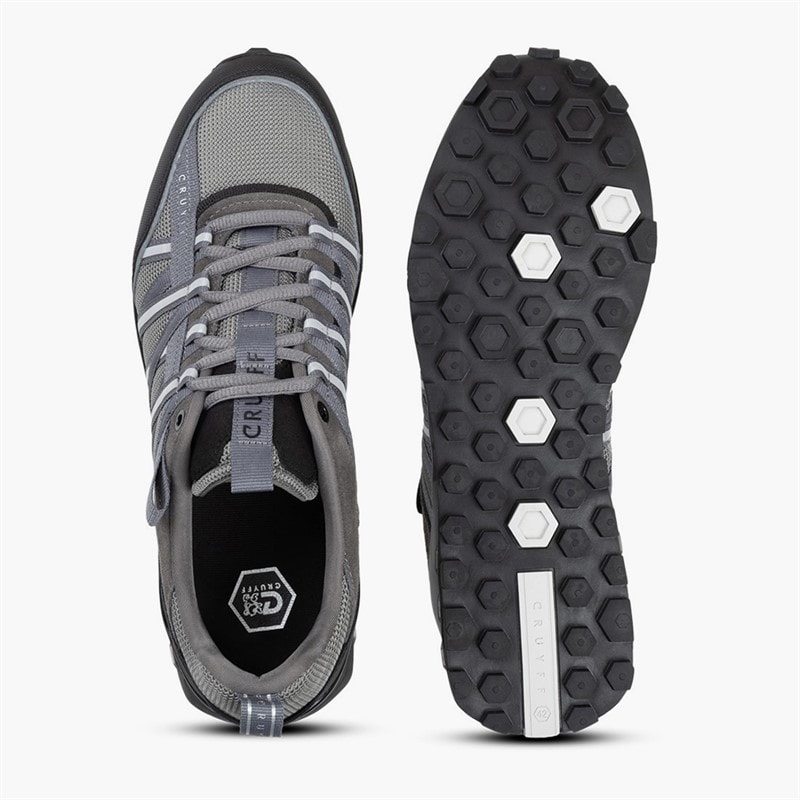 Cruyff Heren Fearia Eclipse Trainers Grijs/Silver - Afbeelding 2