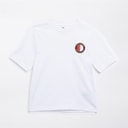 Castore Junior FR Feyenoord Core Katoenen T-Shirt Briljant Wit