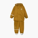 Celavi Kinderen Celavie Effen PU Basis Regenpak Set Buckthorn Brown