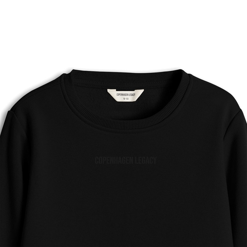 Copenhagen Legacy Sweatshirt Junge Schwarz - Bild 3