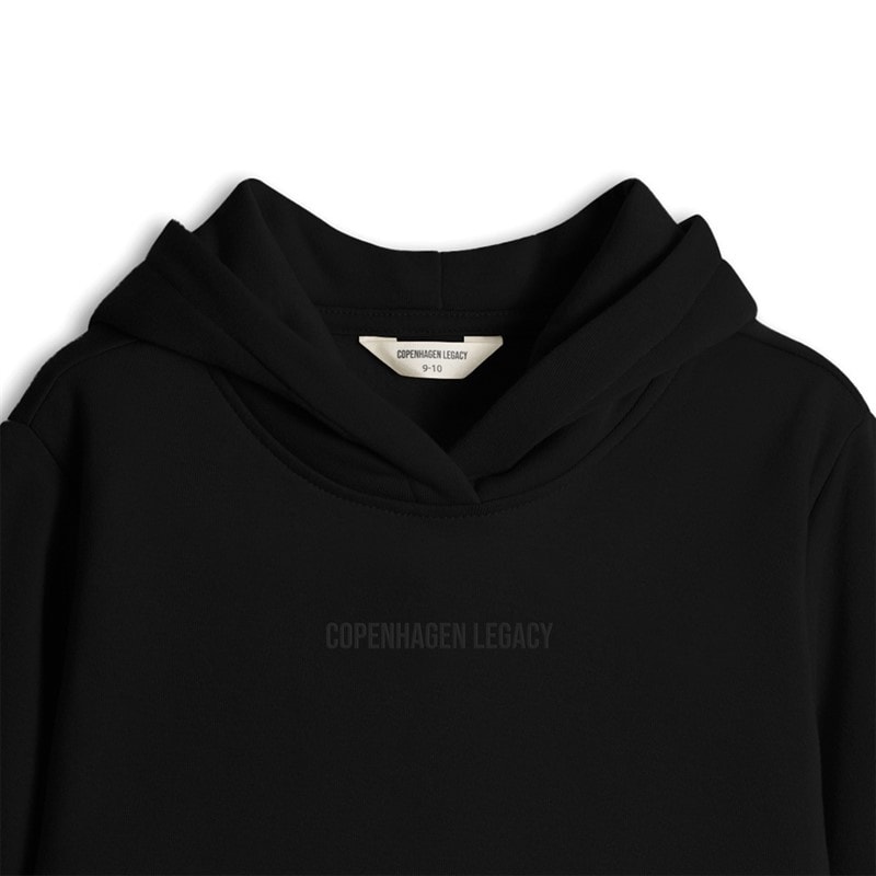 Copenhagen Legacy Jongens Hoodie Zwart - Afbeelding 3
