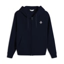 Copenhagen Legacy Rits Hoodie Marineblauw