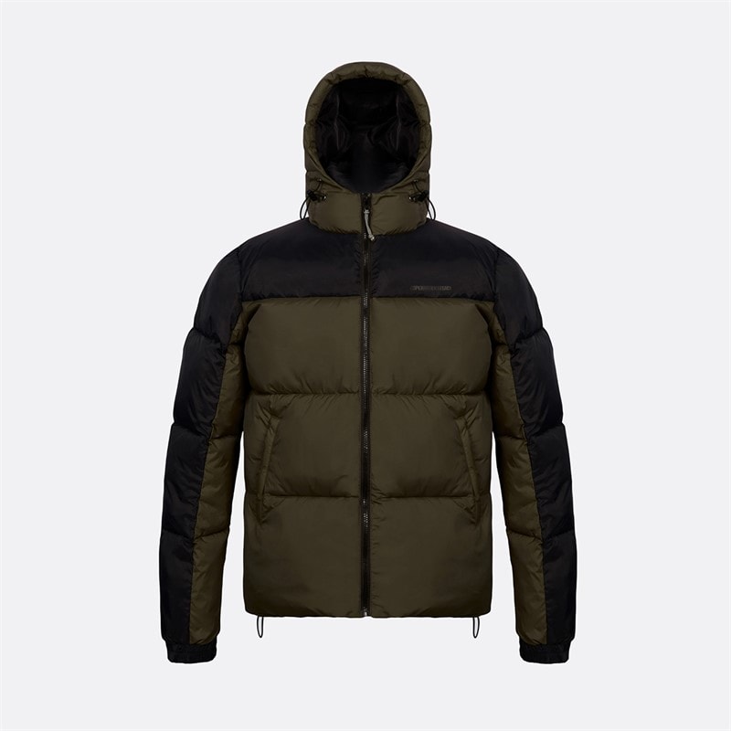 Copenhagen Legacy Heren Jas Met Capuchon Leger / Zwart
