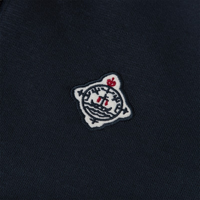 Copenhagen Legacy Jongens Rits Hoodie Navy - Afbeelding 3