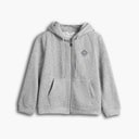 Copenhagen Legacy Jongens Rits Hoodie Grey Melange