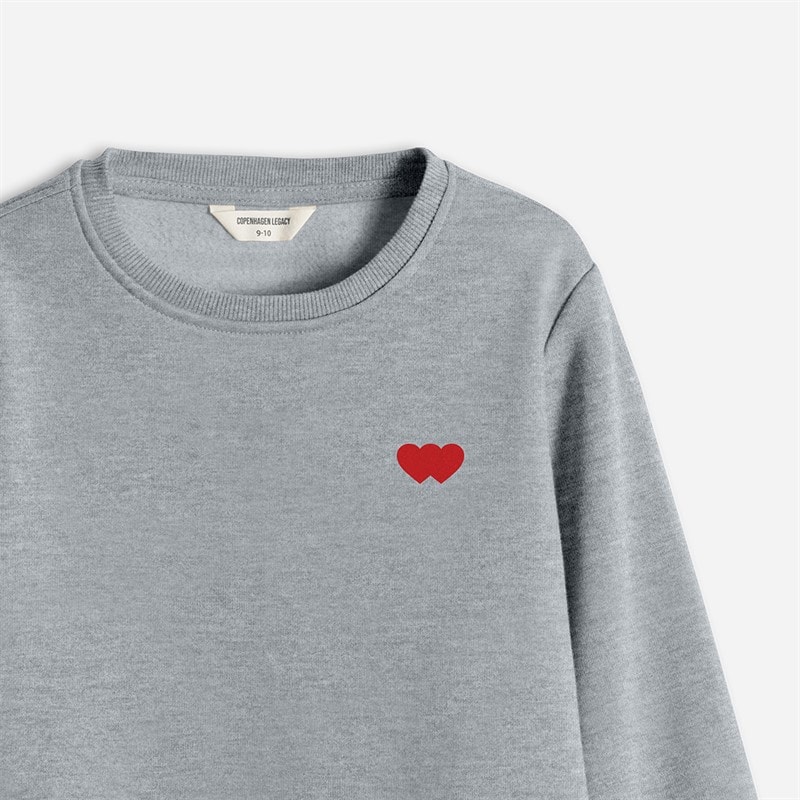 Copenhagen Legacy Kinderen Sweater Grijs Melange - Afbeelding 3