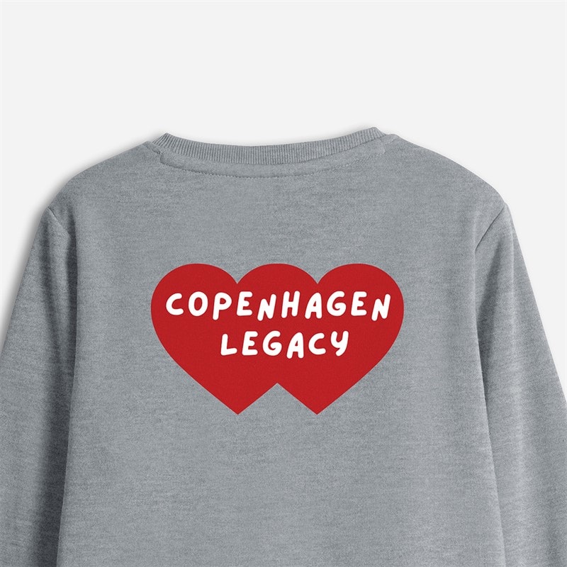 Copenhagen Legacy Kinderen Sweater Grijs Melange - Afbeelding 4