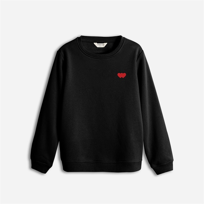 Copenhagen Legacy Kinder Rundhals Sweatshirt Schwarz - Bild 1