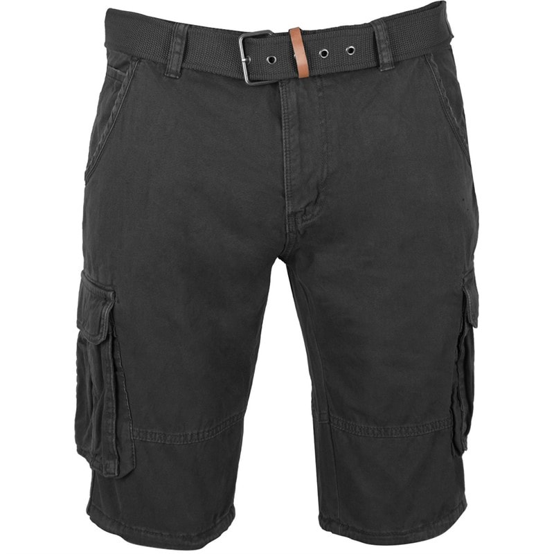 Indicode Heren Inmonroe Cargoshorts Zwart