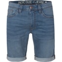 Indicode Heren Indelmare Denim shorts Blauw