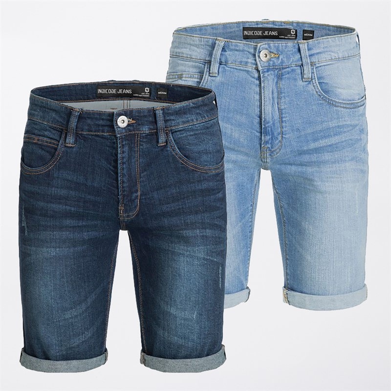 Indicode Inalicanto szorty dla niego kolor denim