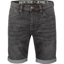 Indicode Heren Indelmare Denim shorts Zwart