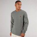 Indicode Heren Salupe Sweatshirt Castor Grijs