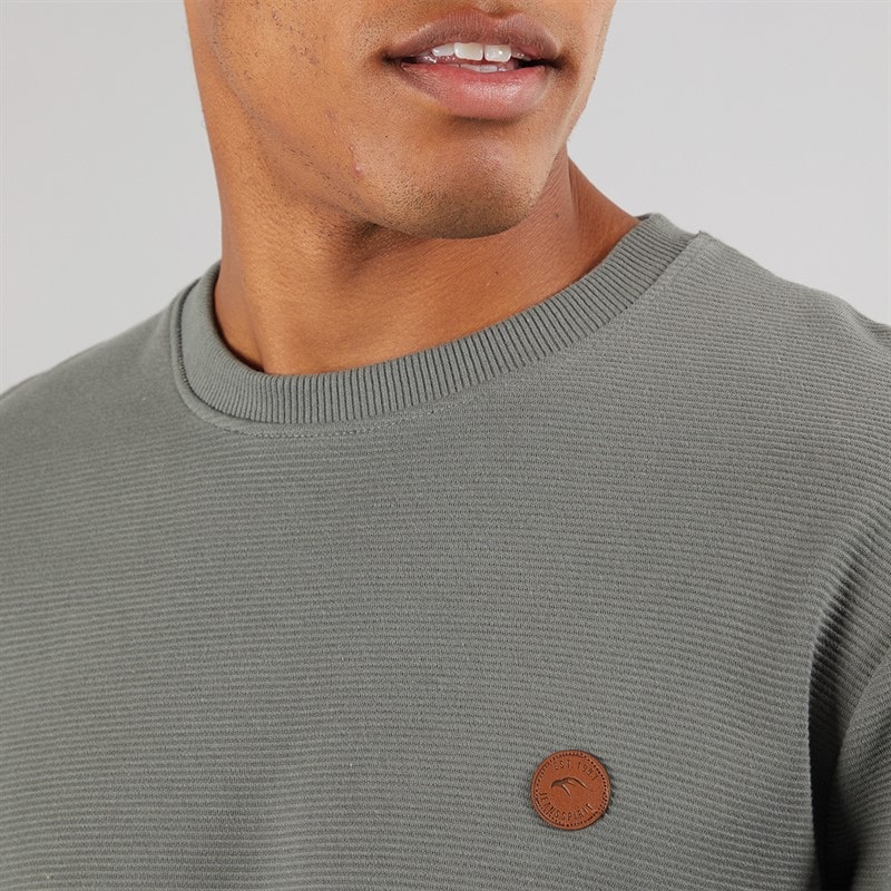 Indicode Heren Salupe Sweatshirt Castor Grijs - Afbeelding 3