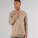 Indicode Heren Ancona Jumper Beige Mix