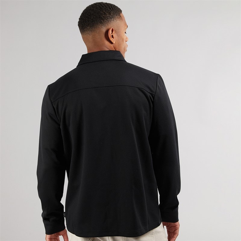 Indicode Herren Yuno Hemdjacke Schwarz - Bild 2