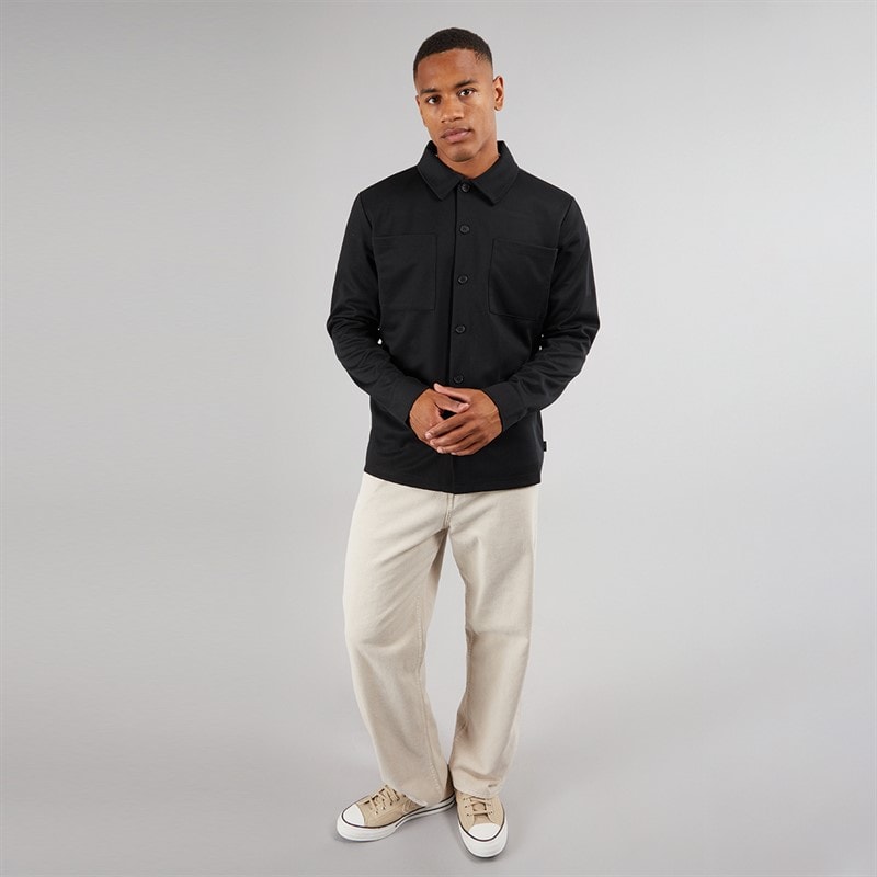 Indicode Herren Yuno Hemdjacke Schwarz - Bild 3