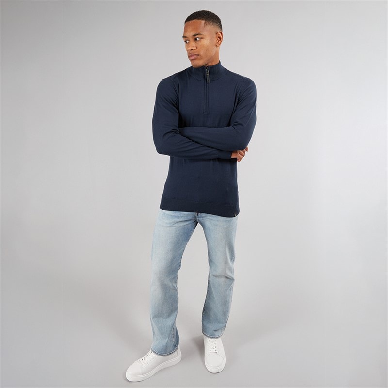 Indicode Heren Ancona Jumper Marine - Afbeelding 4