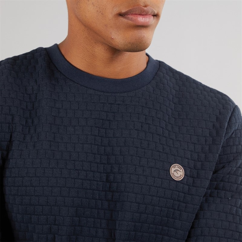 Indicode Heren Dash Sweatshirt Marineblauw - Afbeelding 3