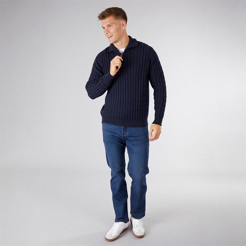 Indicode Heren Rufus Jumper Donker Marine - Afbeelding 4