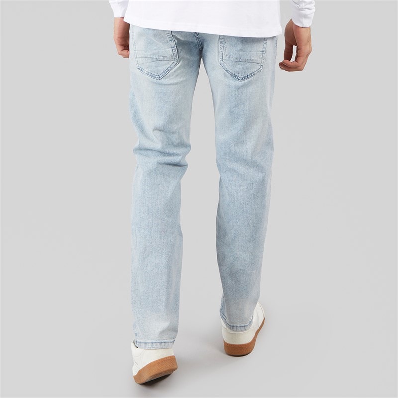 Indicode Heren Tony Regular Fit Jeans Icy Blue - Afbeelding 2