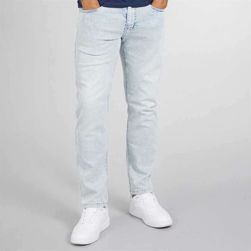 Indicode Heren Tony Regular Fit Jeans Foam Blue - Afbeelding 1