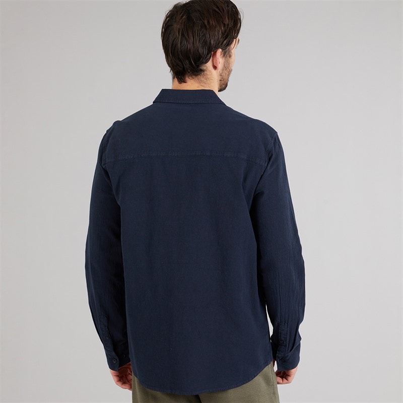 Indicode Heren Trypto Lange Mouw Shirt Sky Captain - Afbeelding 2