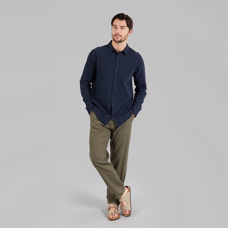Indicode Heren Trypto Lange Mouw Shirt Sky Captain - Afbeelding 4