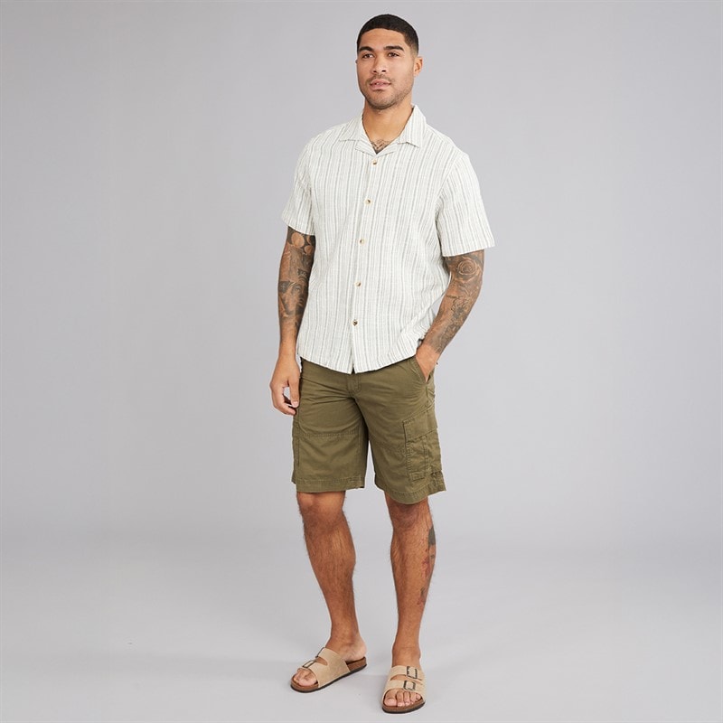 Indicode Heren Chaga Shirt Sea Spray - Afbeelding 4