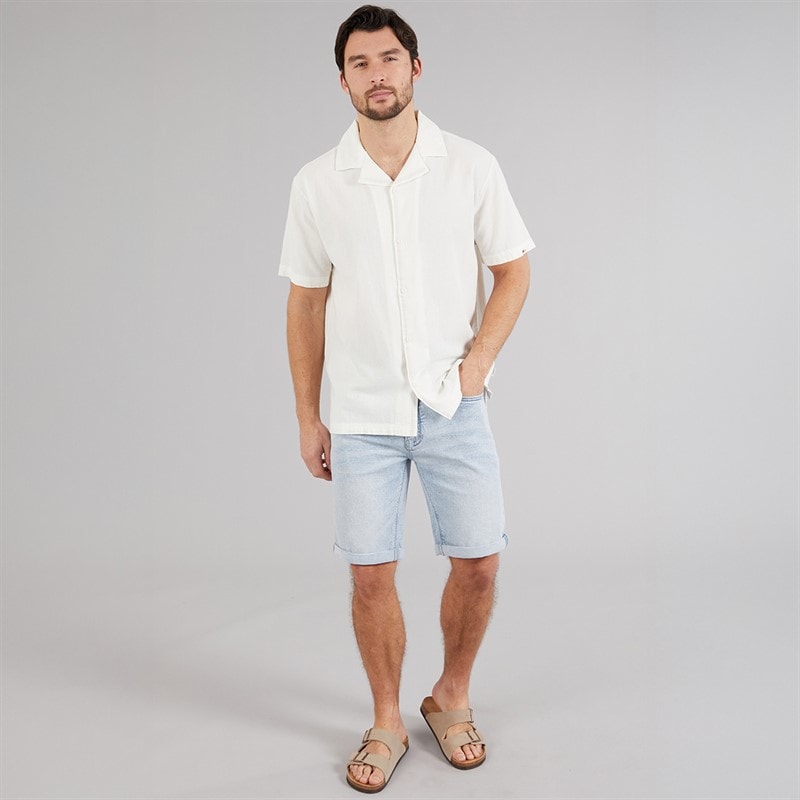 Indicode Heren Mirolo Shirt Off White - Afbeelding 4