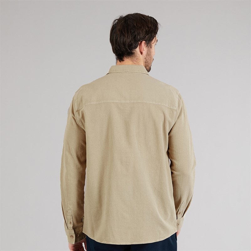 Indicode Heren Trypto Lange Mouw Shirt Stone - Afbeelding 2