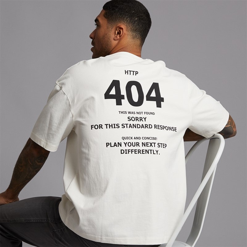 Indicode T-shirt Four O Four Homme Snowflake