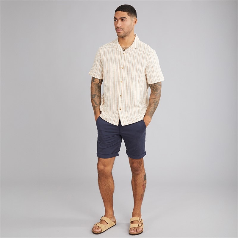 Indicode Heren Chaga Shirt Camel - Afbeelding 3