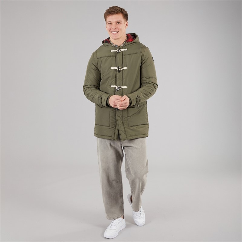 Indicode Manteau Duffel Baltico Homme Army - Image 4