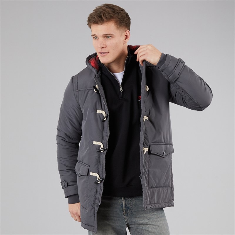 Indicode Heren Baltico Duffeljas Donkergrijs Dk Grey