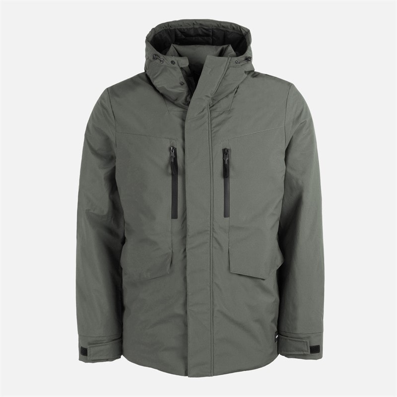 Indicode Heren Inbenyol Jas Castor Gray - Afbeelding 1