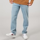 Indicode Vince regular fit jeans dla niego kolor Blue Wash