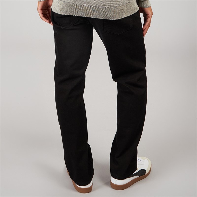 Indicode Vince regular fit jeans dla niego kolor Ultra Black – zdjęcie  2
