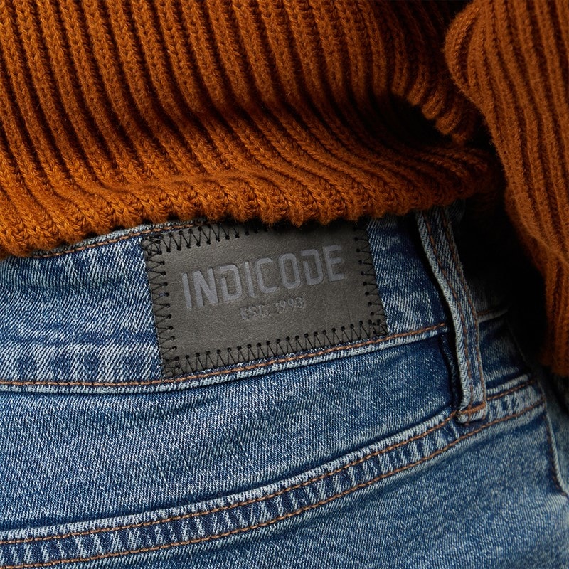 Indicode Herren Vince Regular Fit Jeans Medium Indigo - Bild 3