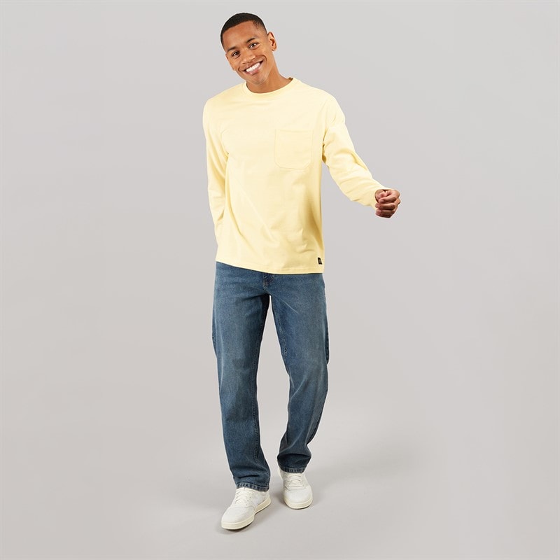 Indicode Heren Zarmark T-shirt met lange mouwen wit Asparagus - Afbeelding 3