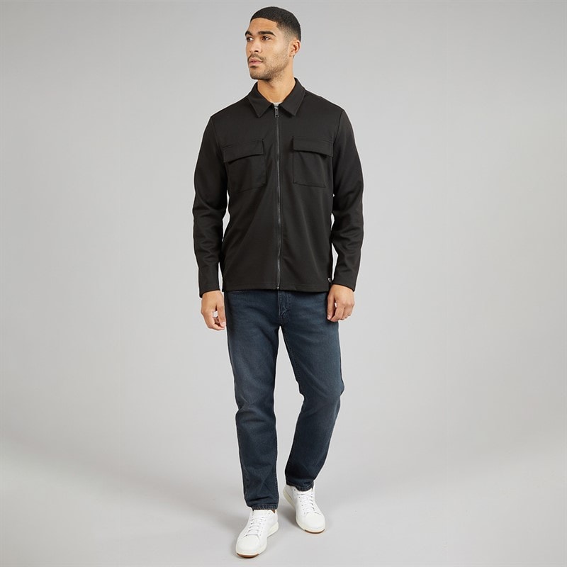 Indicode Heren Nello Rits Shirt Zwart - Afbeelding 4