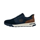 Bugatti Heren Fineas Sneakers Dark Blue/Cognac