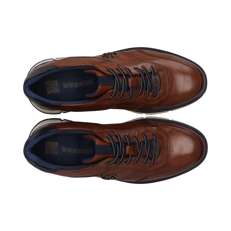 Bugatti Chaussures Homme à Lacets Cognac - Image 3