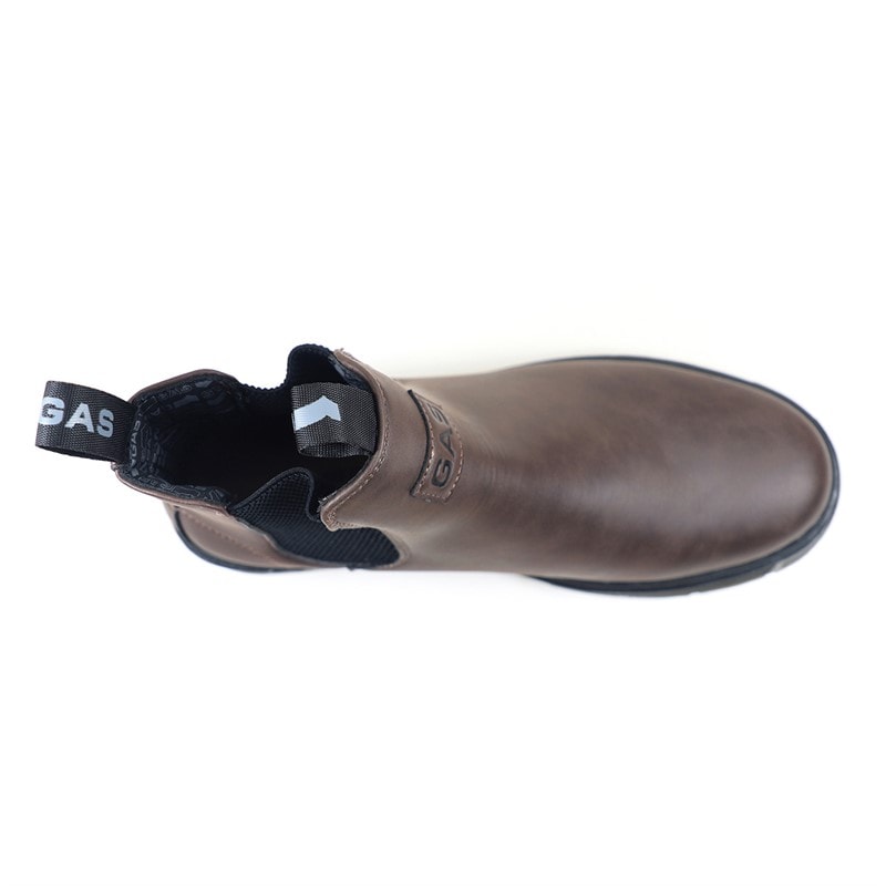 GAS Heren Schoenen Bruin/Zwart Brown Black - Afbeelding 4