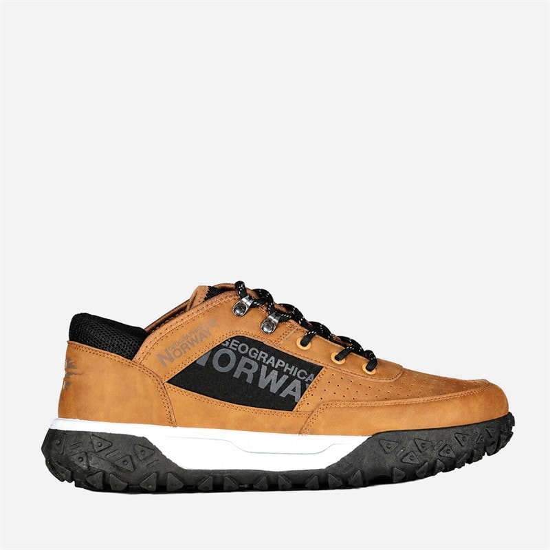 Geographical Norway Heren Sneakers Kameel - Afbeelding 4
