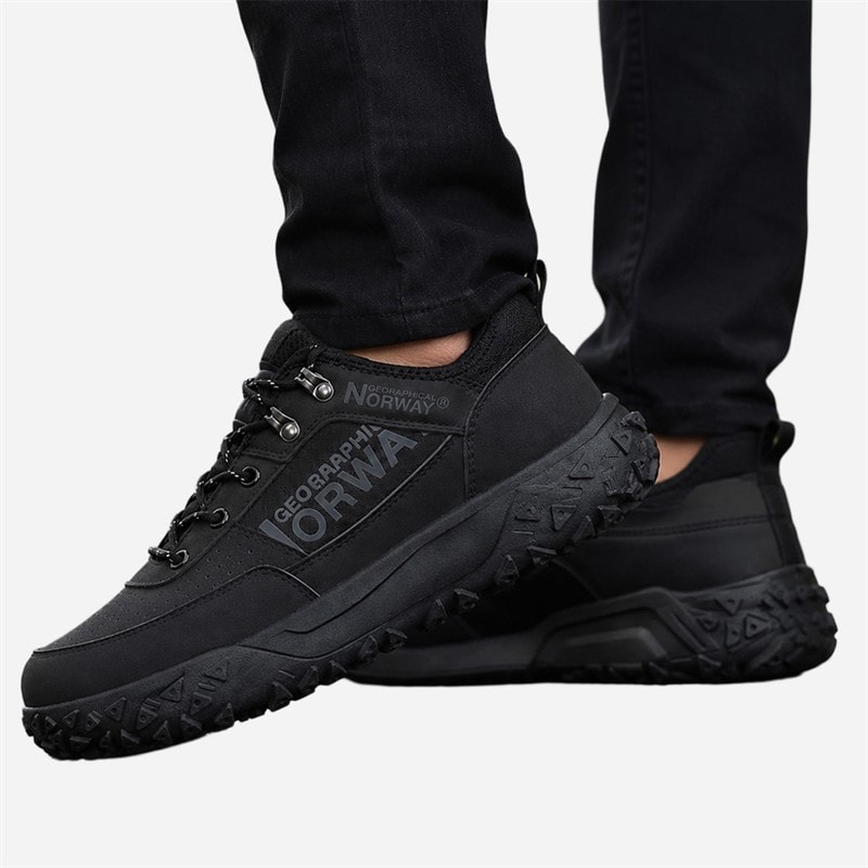 Geographical Norway Herren Sneaker Schwarz