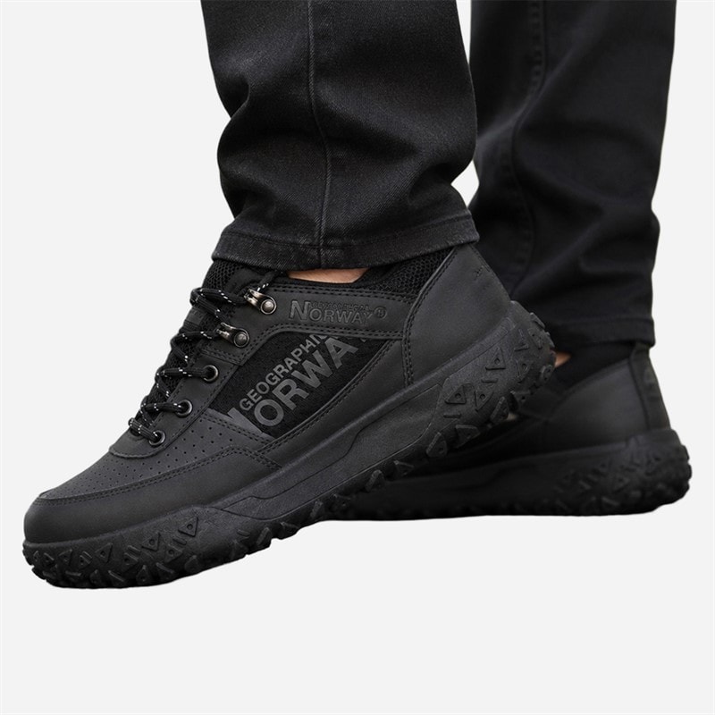 Geographical Norway Herren Sneaker Dunkelgrau