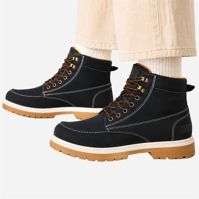 Geographical Norway Herren Schuhe Schwarz